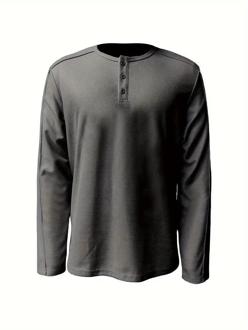 Pablo - Lässiges Langarm Hemd Aus Strick