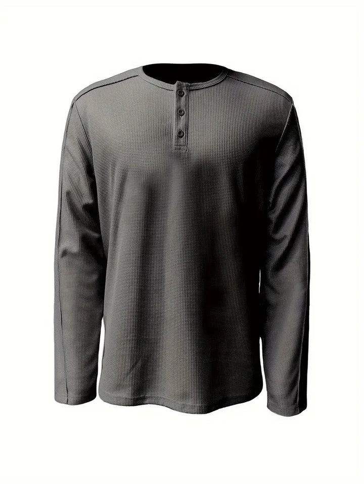 Pablo - Lässiges Langarm Hemd Aus Strick