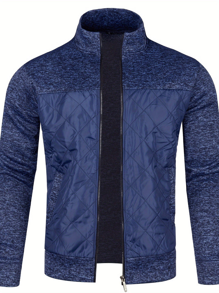 Grzegorz – Langärmelige Strickjacke Mit Reißverschluss