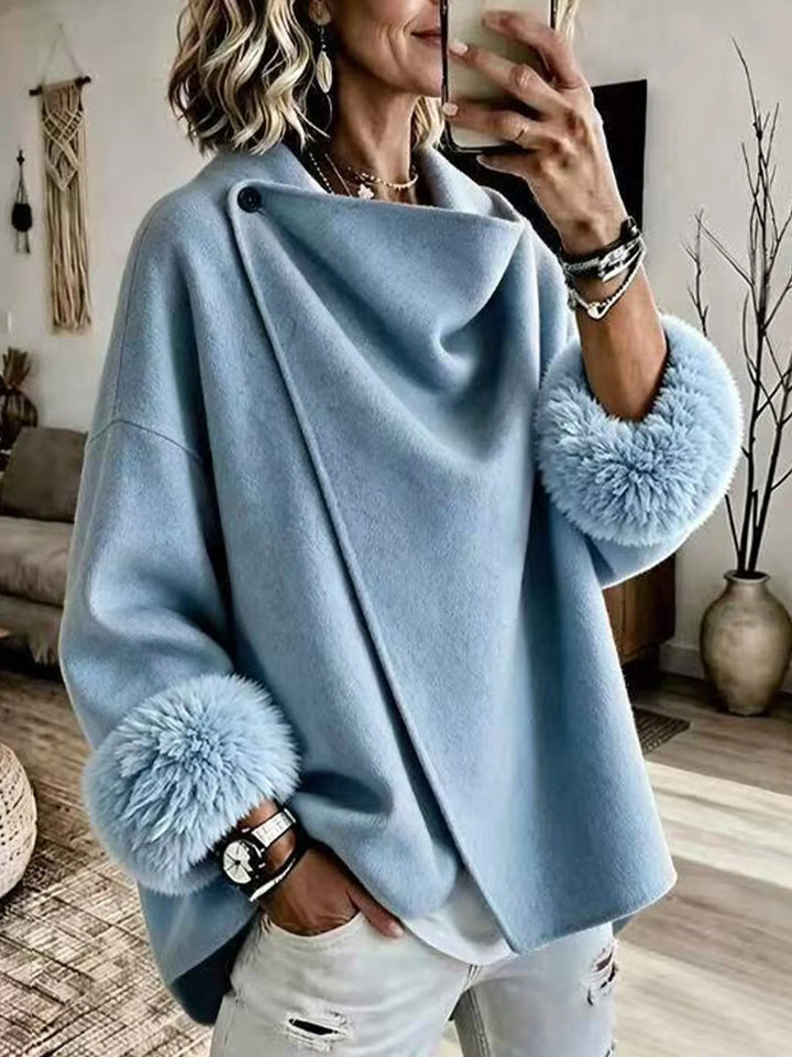 Maddia - Elegante Kunstfelljacke