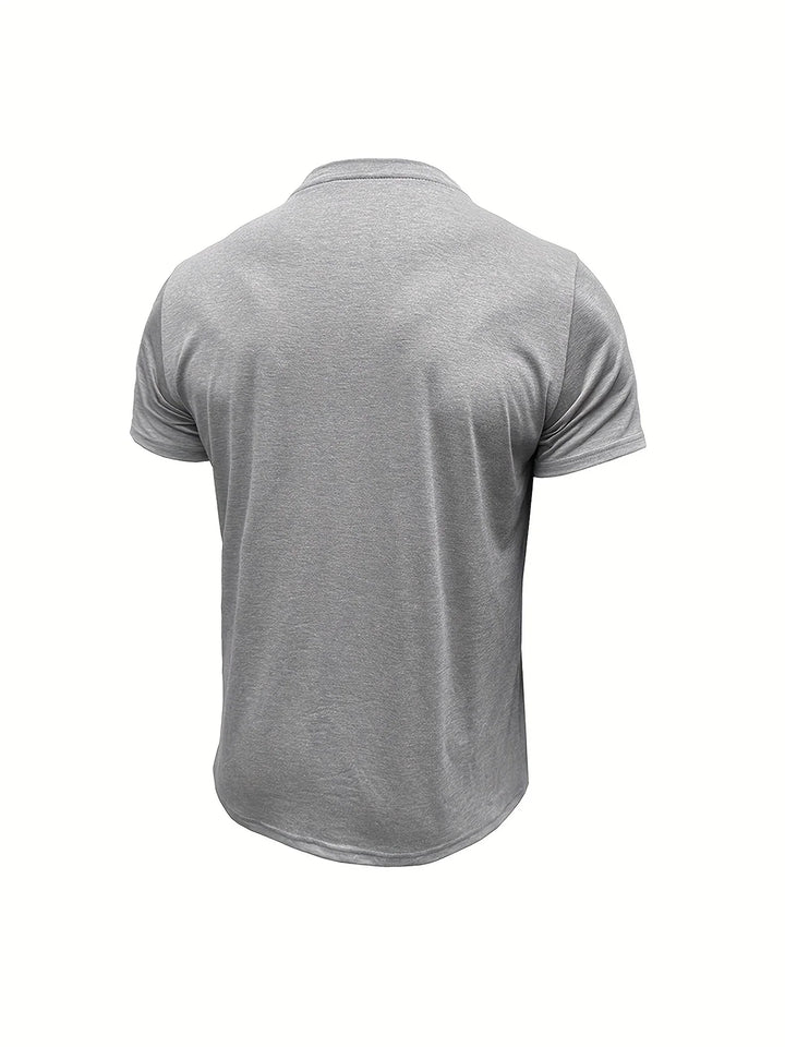 Saxon – Elegant Rundhalsausschnitt T Hemd Mit Tasche