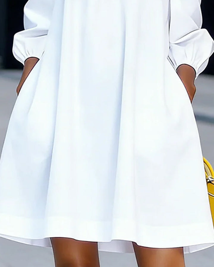 Loania – Schulterfrei-Kleid Mit Blumenmuster