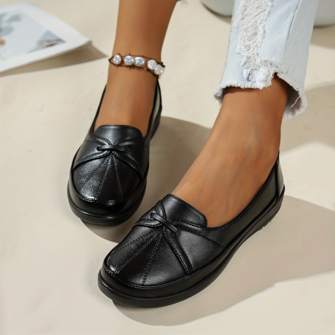 Logina – Penny-Loafer Aus Kunstleder