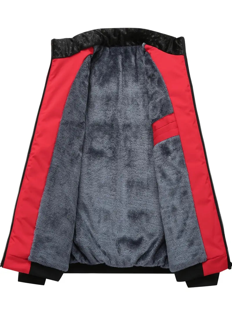 Bavuma – Lässige Polyester Jacke Mit Reißverschluss