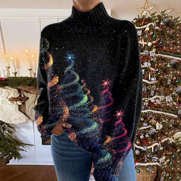Helda – Weihnachtspullover Mit Sternenprint