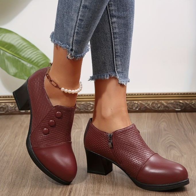 Sunchica - Bequeme Pumps Mit Reißverschluss