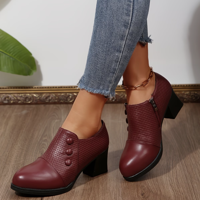Sunchica - Bequeme Pumps Mit Reißverschluss
