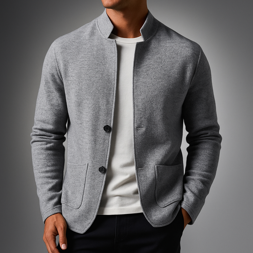 Nandor – Strickjacke Mit Fronttasche