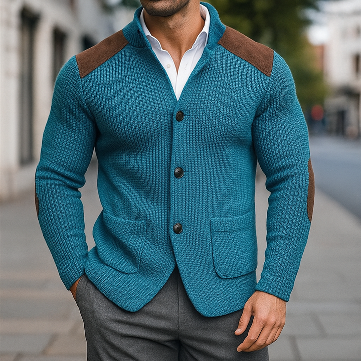 Kausch – Gestrickte Strickjacke Mit Knöpfen