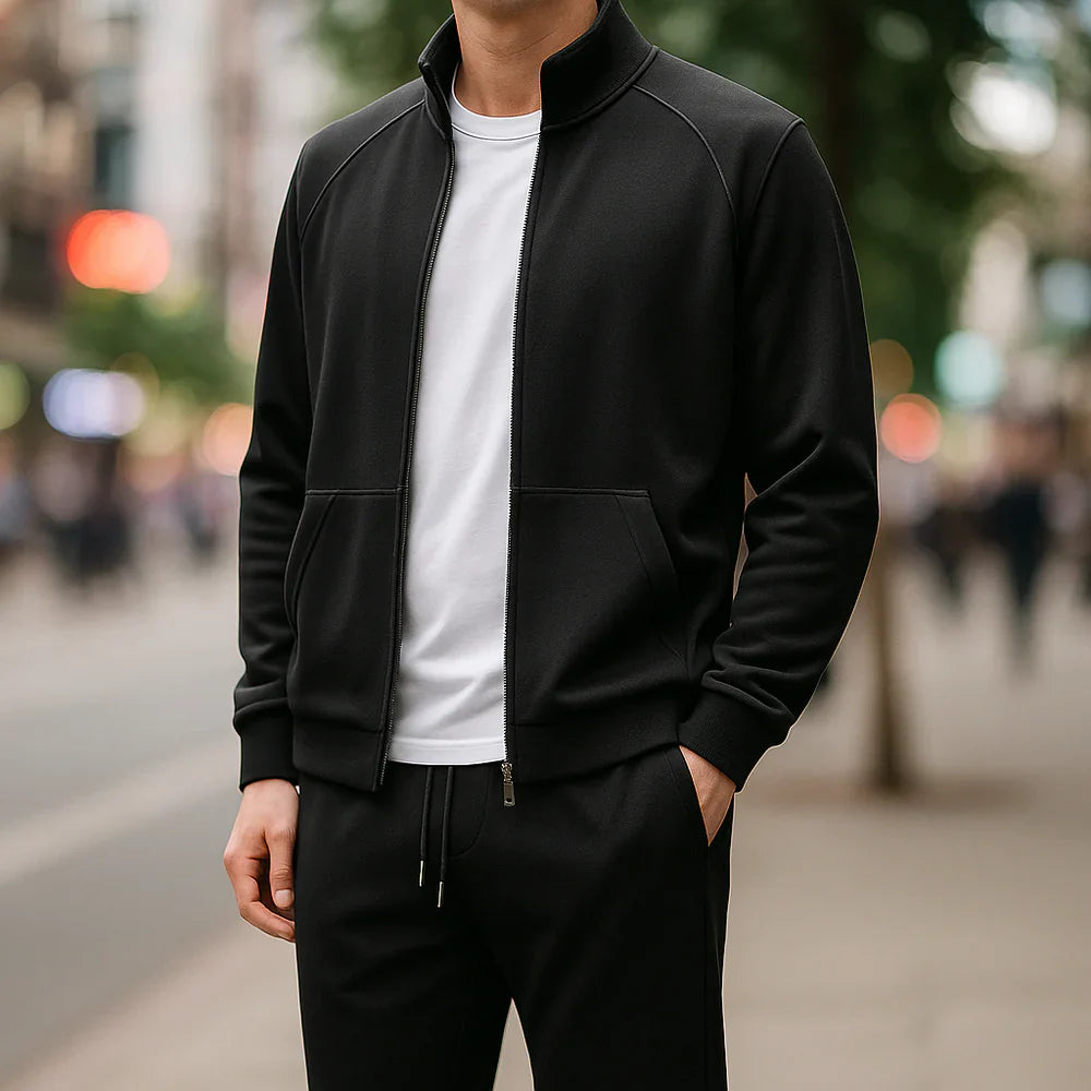 Brook – Lässiges Trainingsanzug Set Mit Reißverschluss