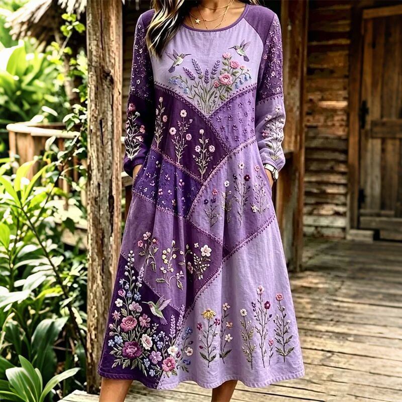 Voletta – Stilvolles Kleid Mit Blumenmuster