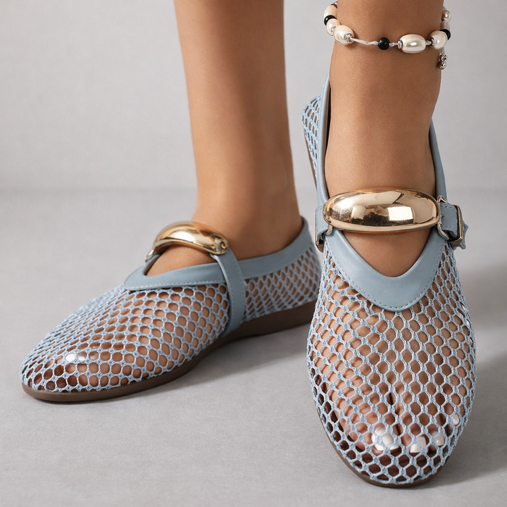 Anahi - Atmungsaktive Mary Jane Schuhe