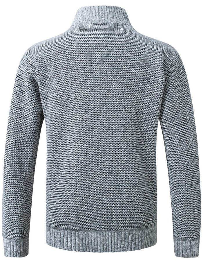 Liman – Gesteppte Strickjacke Mit Durchgehendem Reißverschluss Und Gesticktem Einsatz