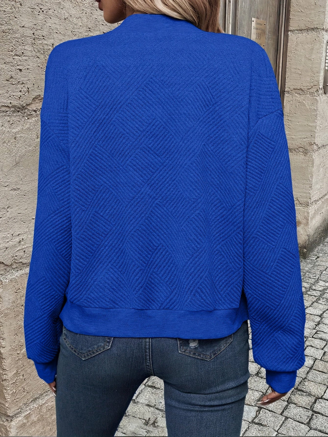 Jemma – Langärmelige Jacke Mit Reißverschluss
