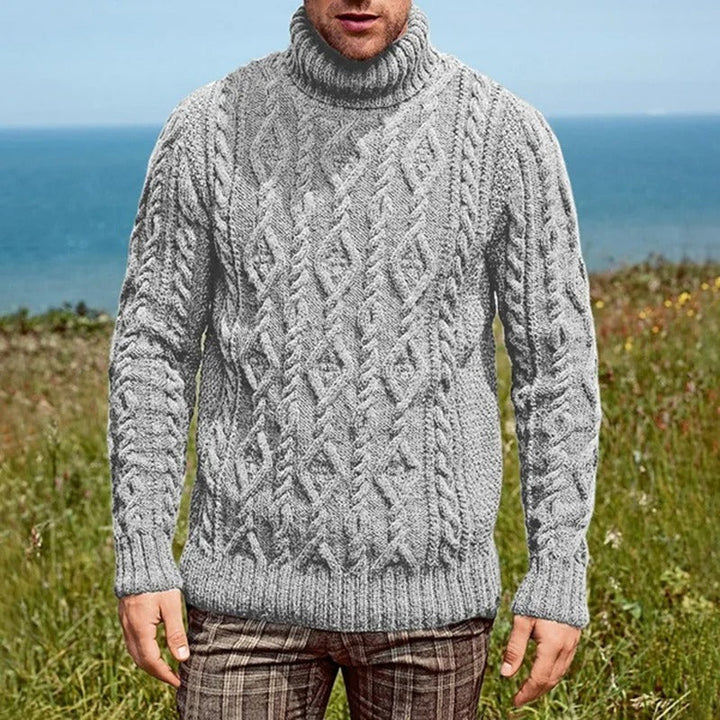 Koos - Rollkragen Strickpullover