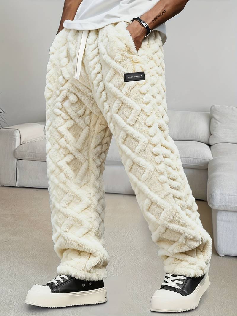 Zecharia - Hose Mit Geometrischem Muster Und Elastischem Bund