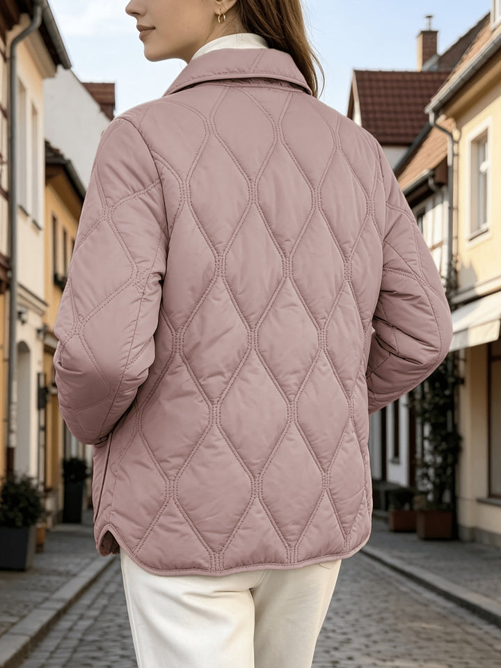 Laurelle - Elegant and Chic Loose Fit Padded Jacket