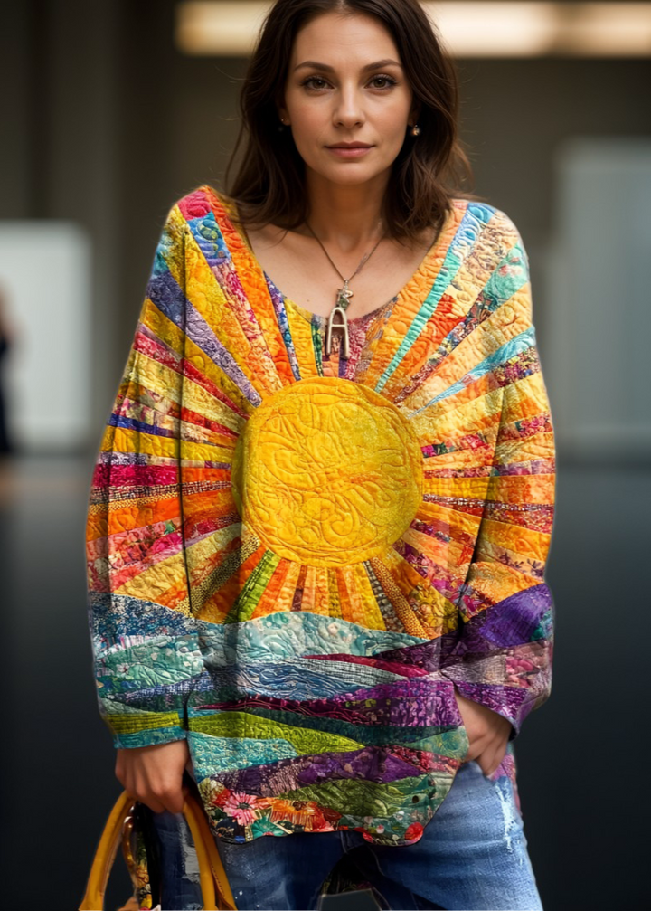 Elisa - Fröhlich Bunte Bluse