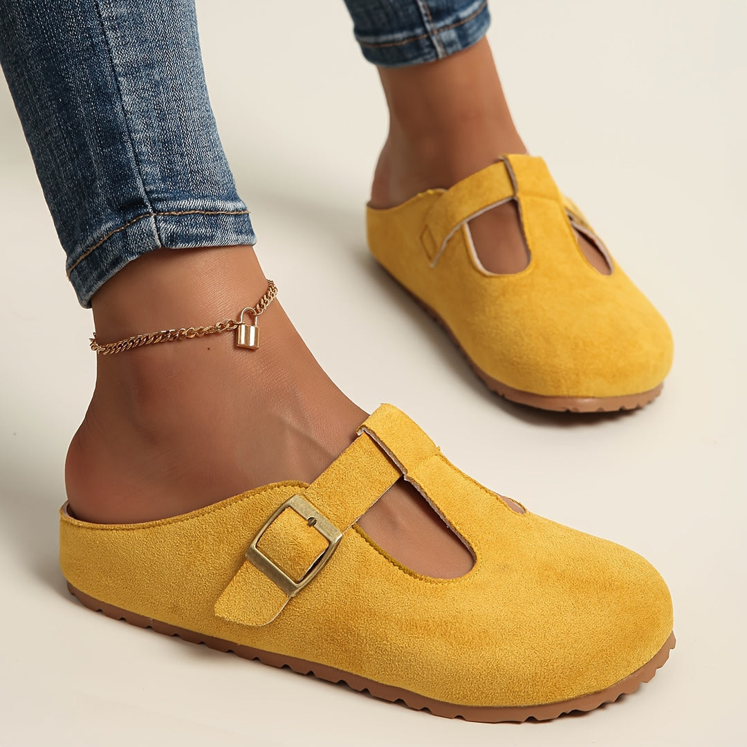 Helane – Bequeme Hausschuh Aus Wildleder