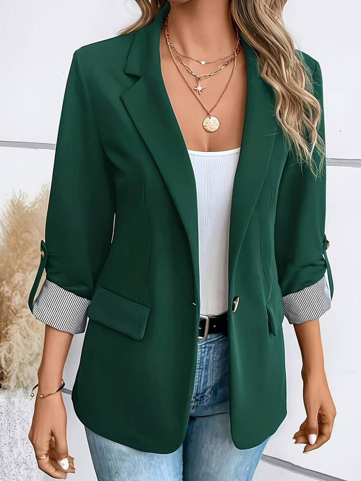 Galiah - Eleganter Zweireiher Blazer Mit Reverskragen