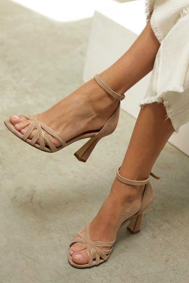 Kassiana – Sandalen Mit Runder Zehenpartie Und Schmalem Absatz