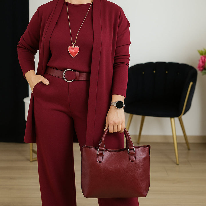 Loleen – Stilvolles Dreiteiliges Set