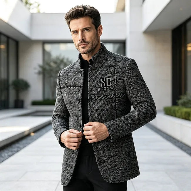 Jallen – Strukturierte Strickjacke Mit Taschen