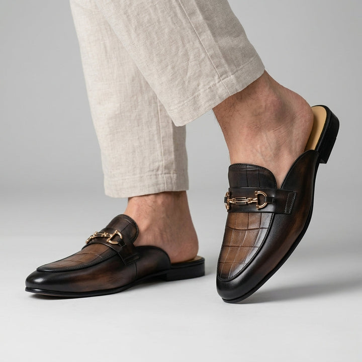 Idris - Rückenfrei Lederschuhe