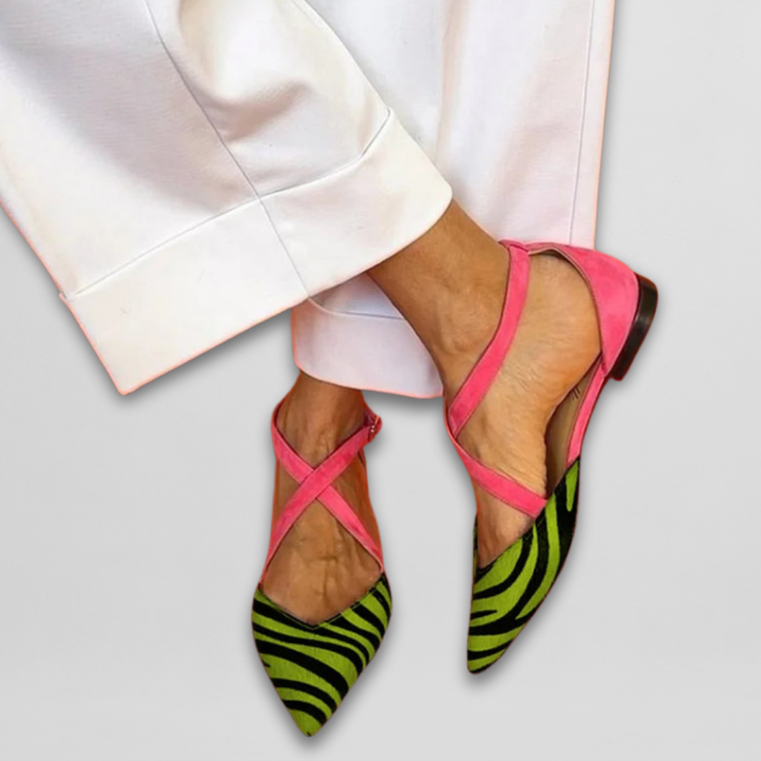 Gabriella – Ballerinas Mit Riemchen