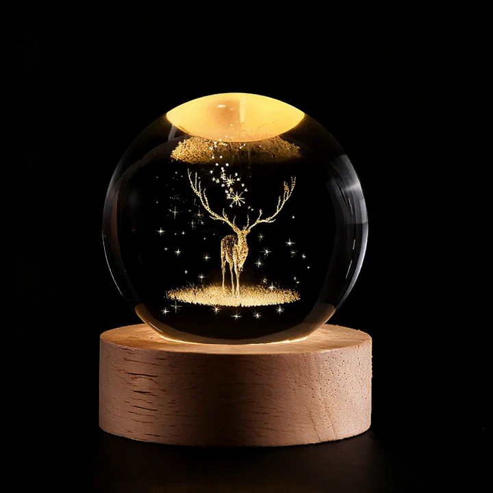 Glow Sphere – Leuchtende Kristallkugel Lampe