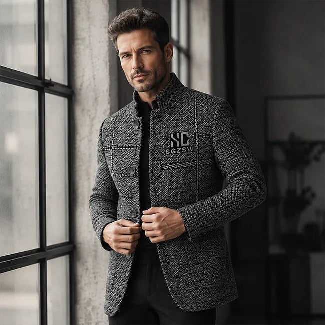 Jallen – Strukturierte Strickjacke Mit Taschen