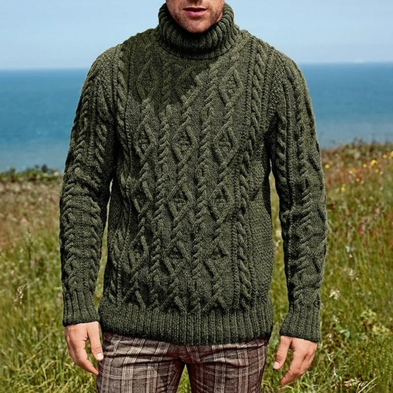 Koos - Rollkragen Strickpullover