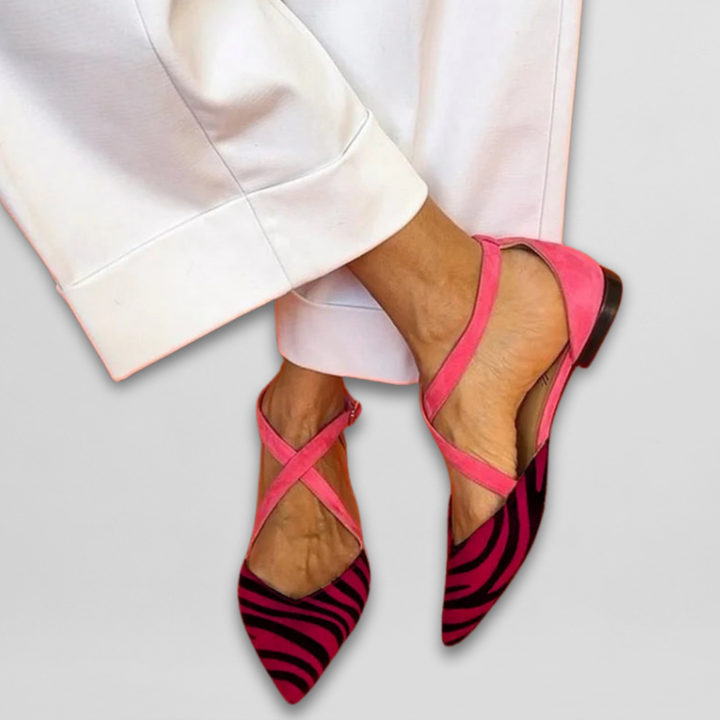 Gabriella – Ballerinas Mit Riemchen