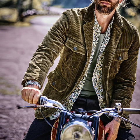 Lenial - Warme Jacke Im Weinlese Stil