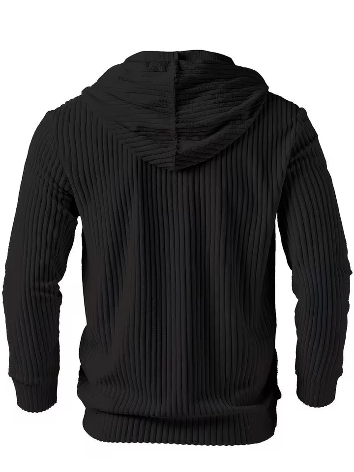 Colman – Elegantes Sweatshirt Mit Kapuze Und Struktur