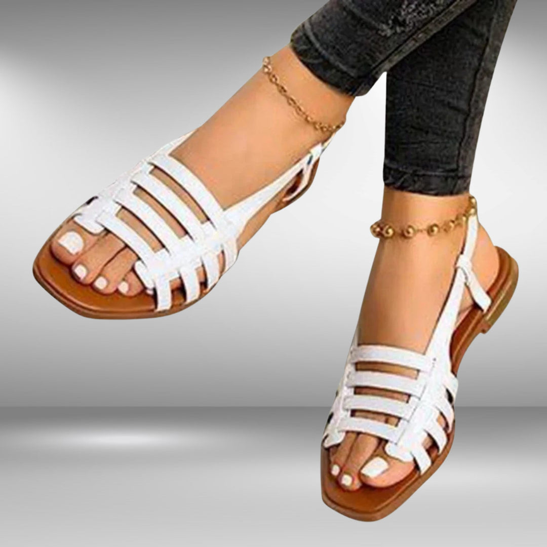 Mindy - Ausgehöhlte Römersandalen