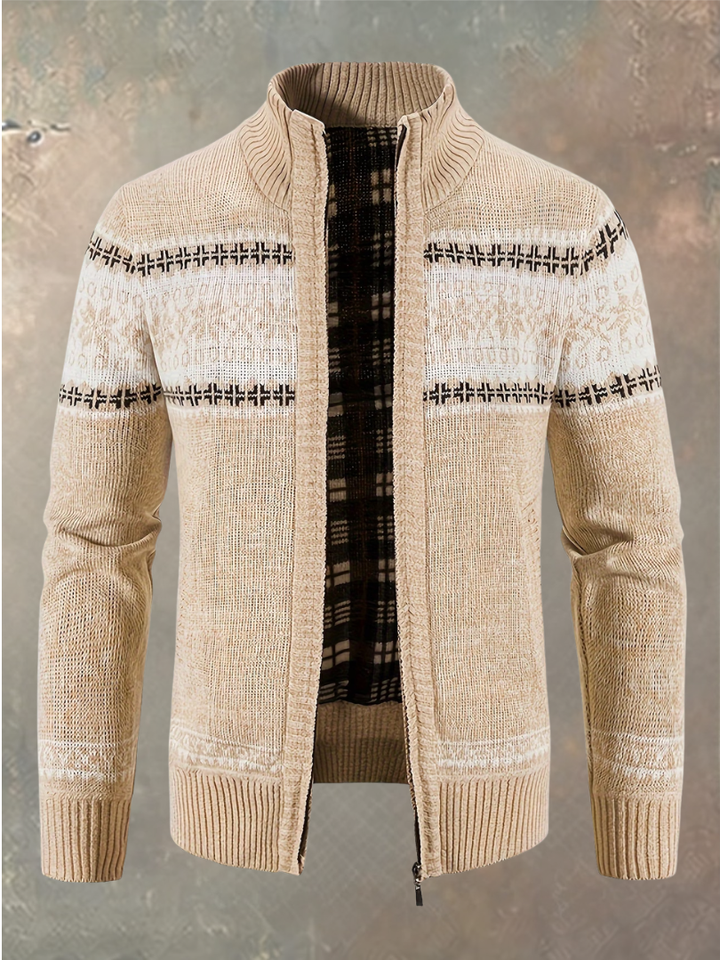 Gerran – Bequeme Strickjacke Mit Reißverschluss