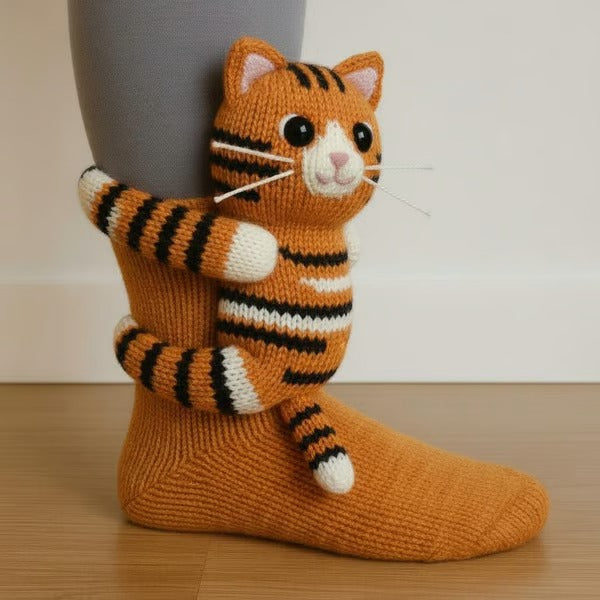 CuteStep – Gestrickte Tier Socken