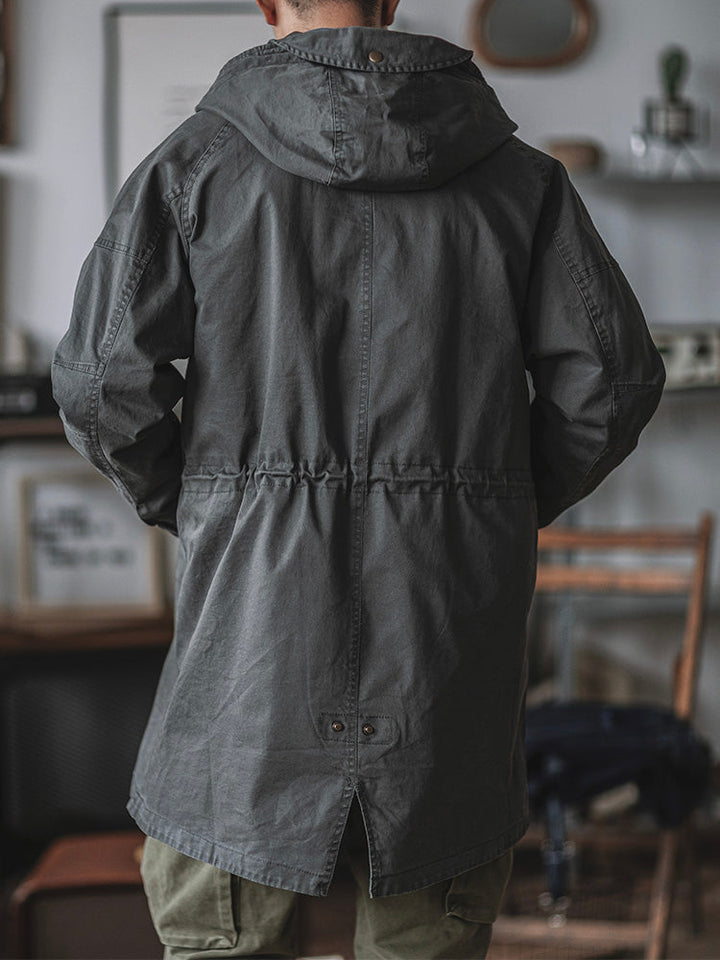 Engelbert – Winddichte Jacke Mit Kapuze Und Fischschwanz