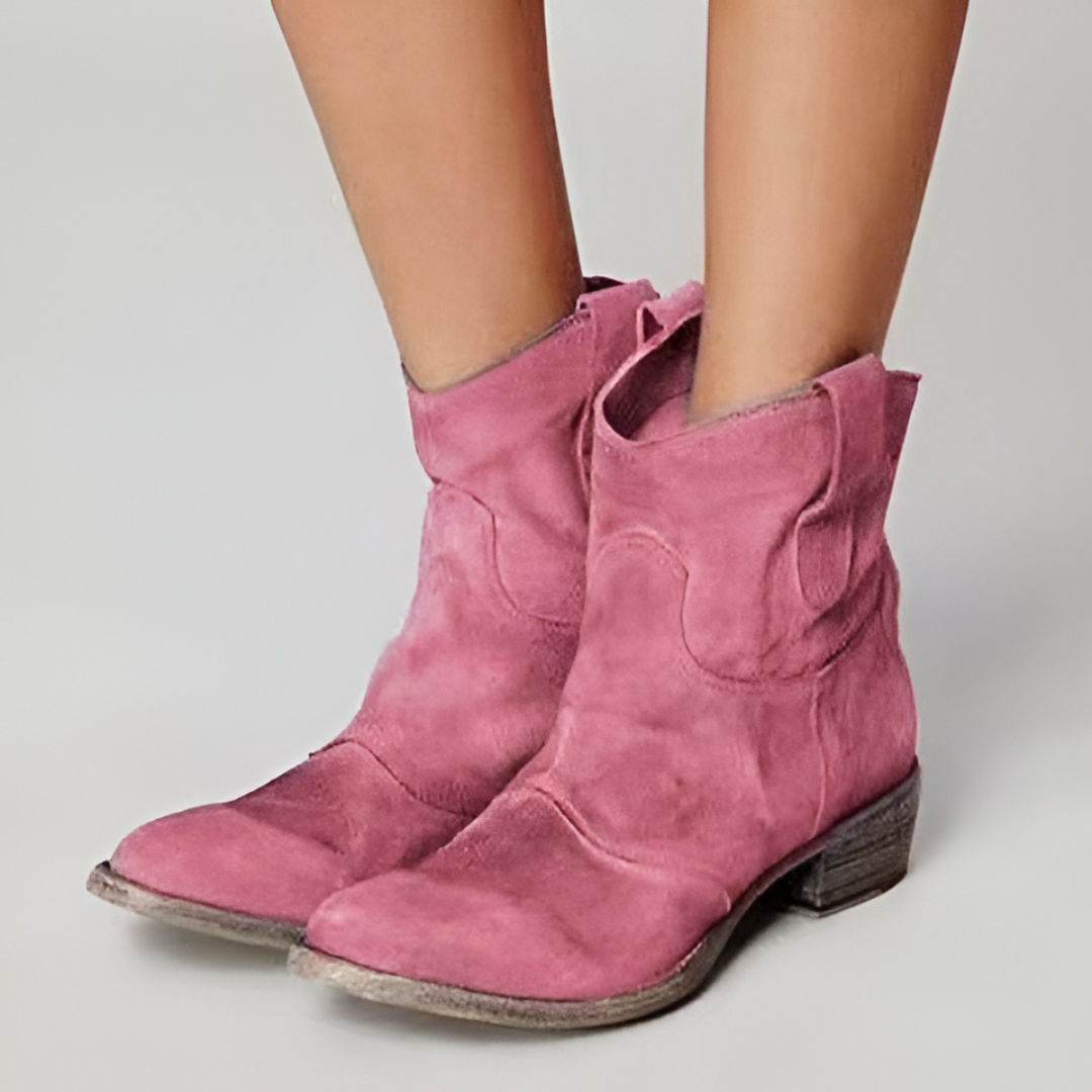Noyara – Elegante Stiefeletten Aus Wildleder