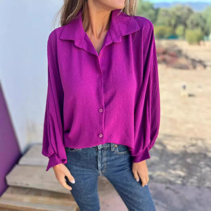Leilani – Elegante Übergröße Bluse
