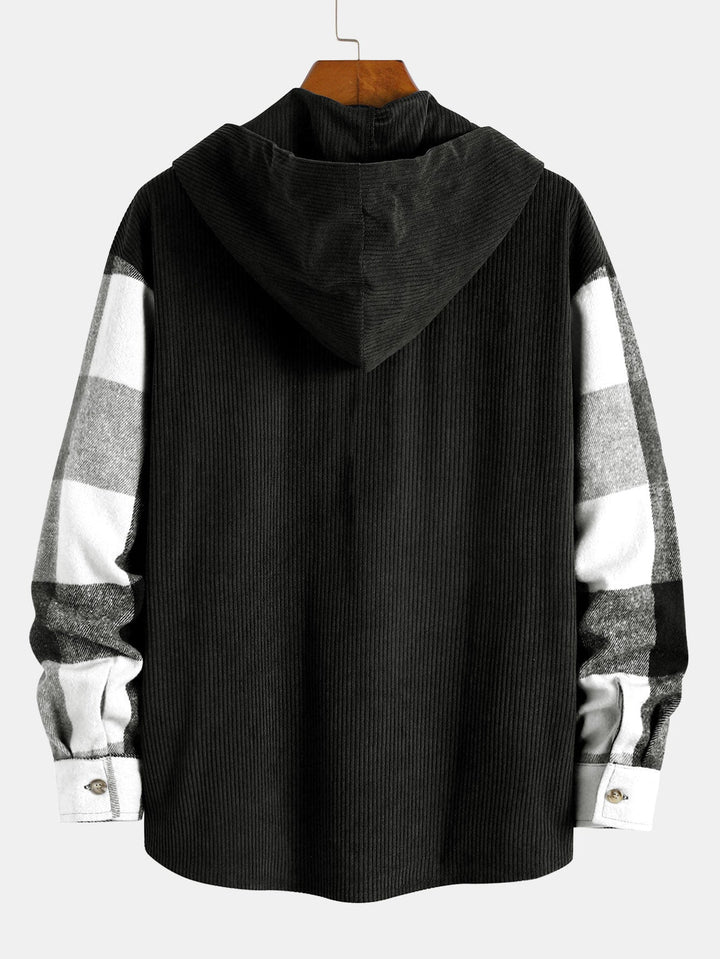 Gaston – Flanell Hemd Mit Kapuze