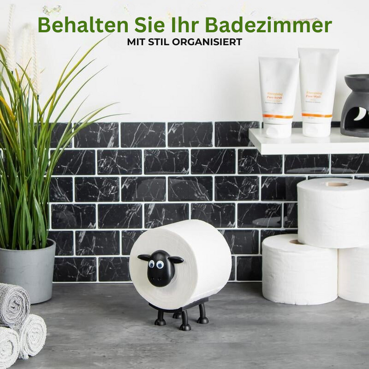 ToiletSheep - Toilettenpapierhalter in Schafform