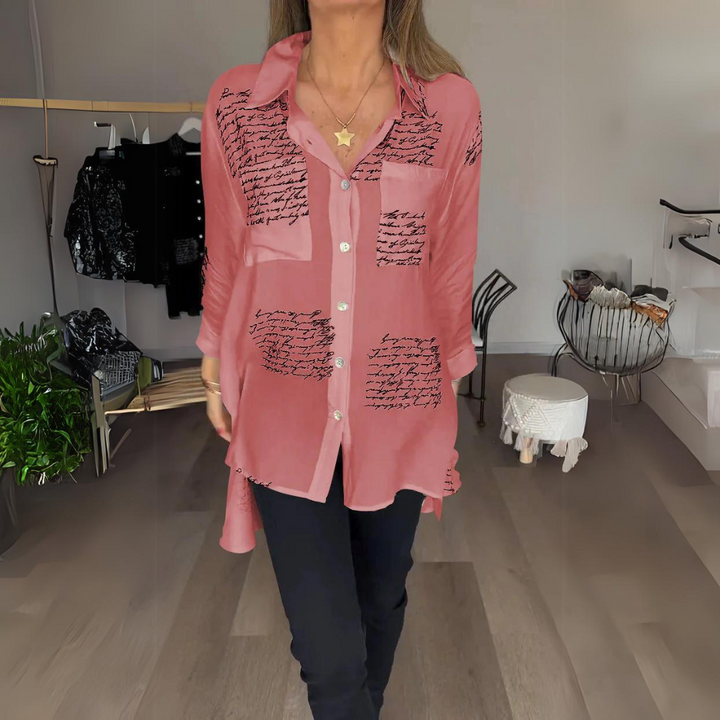 Lyana - Hemd Für Einen Lässigen Und Trendigen Stil