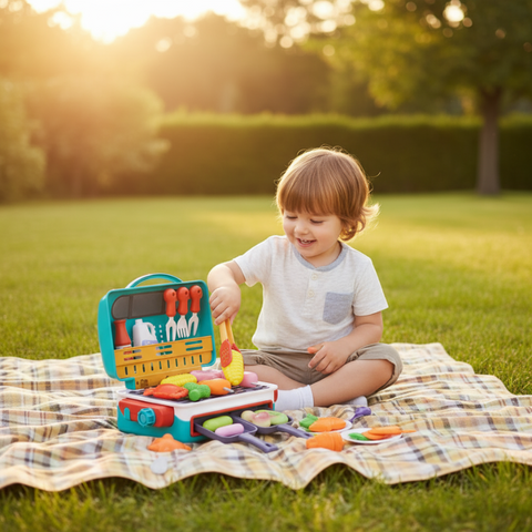 GrillMagic – Hochwertiges Grillspielset mit Farbwechselnden Lebensmitteln