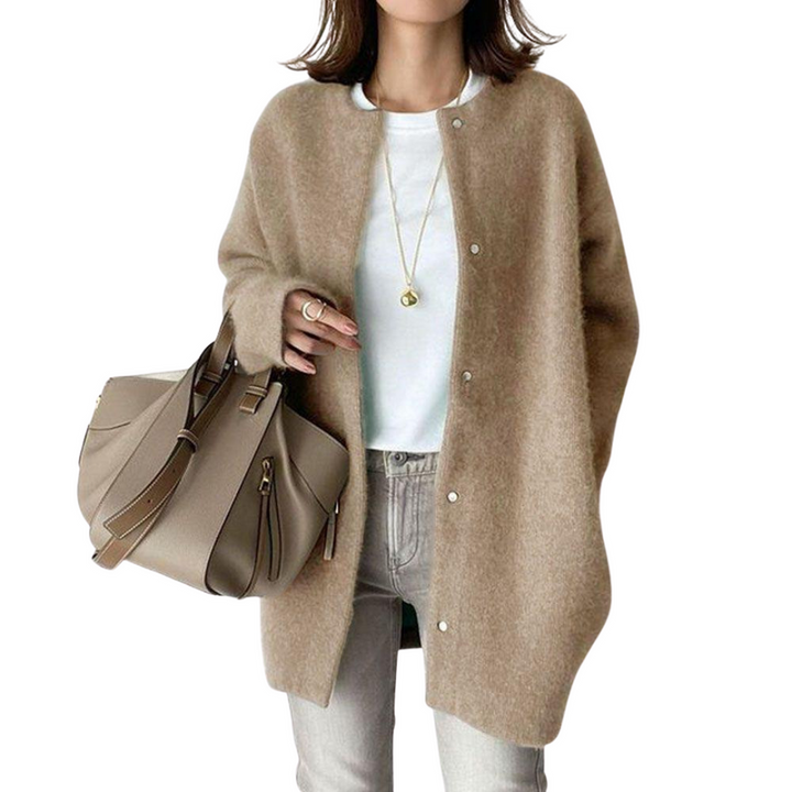 Genevia - Eleganter Strick Strickjacke