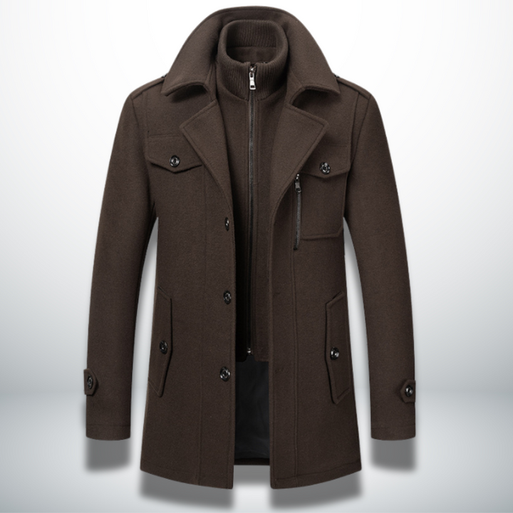 Gkiokas – Warmer Und Eleganter Mantel