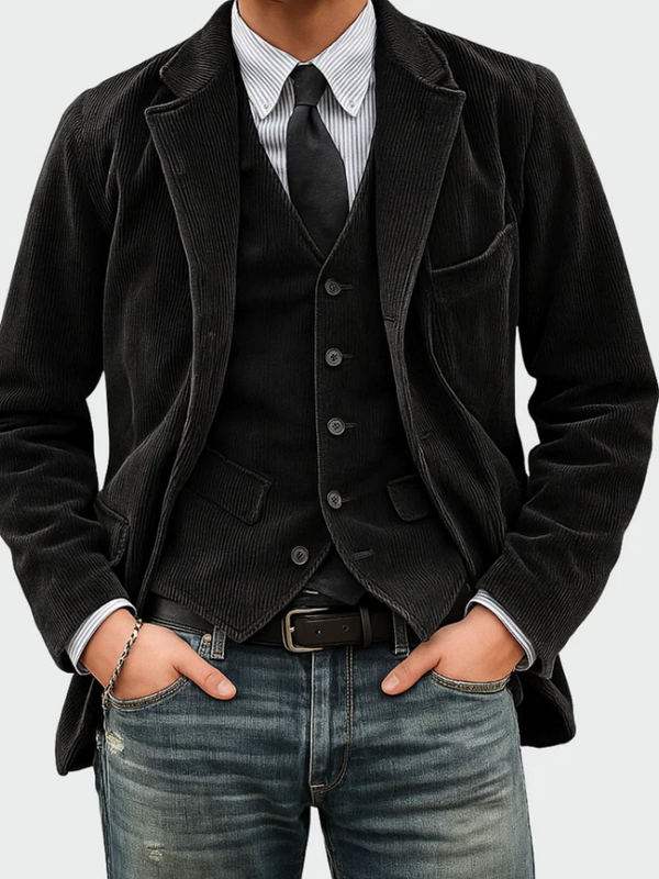Gunnar – Cord Blazer Und Weste