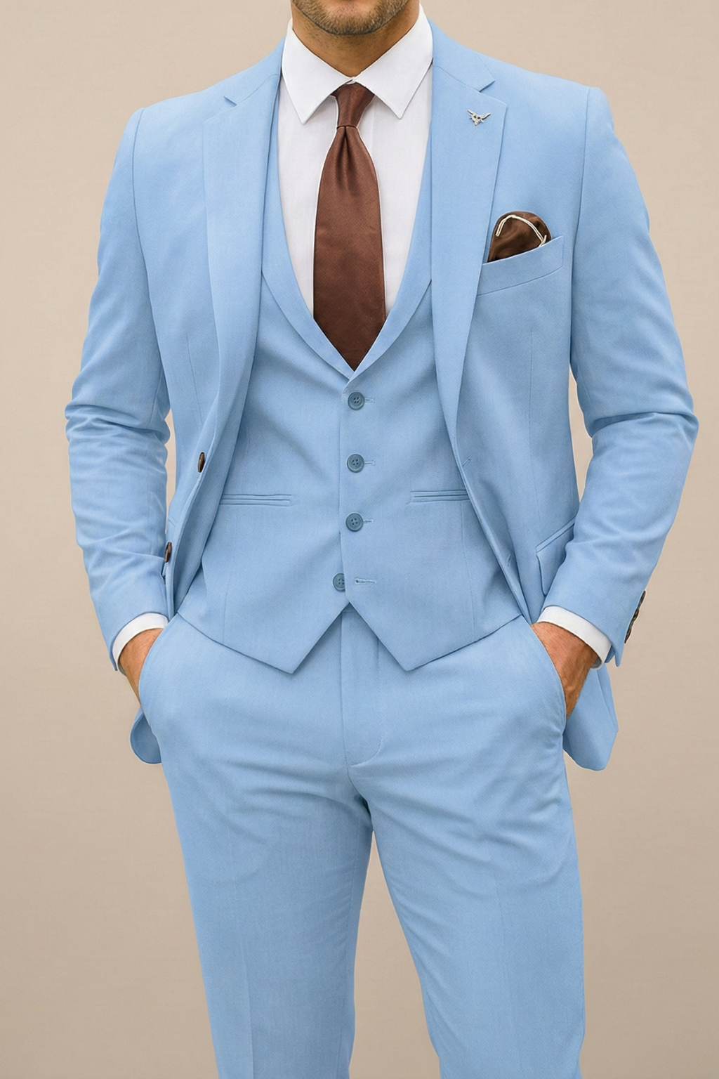 Jiannis – Eleganter Dreiteiliger Anzug