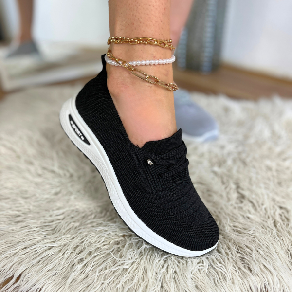 Naliya – Gestrickte Pantoffel Turnschuh